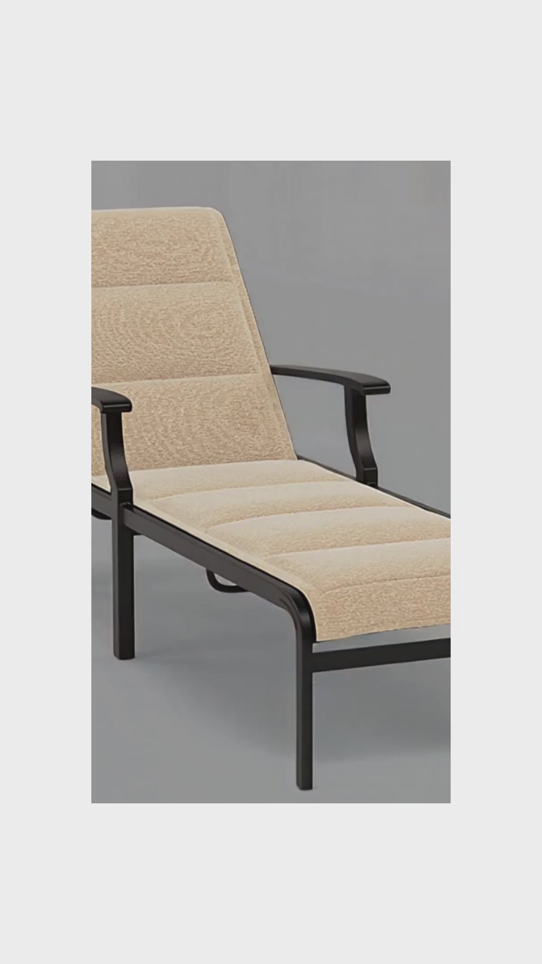 Newport Padded Sling Chaise