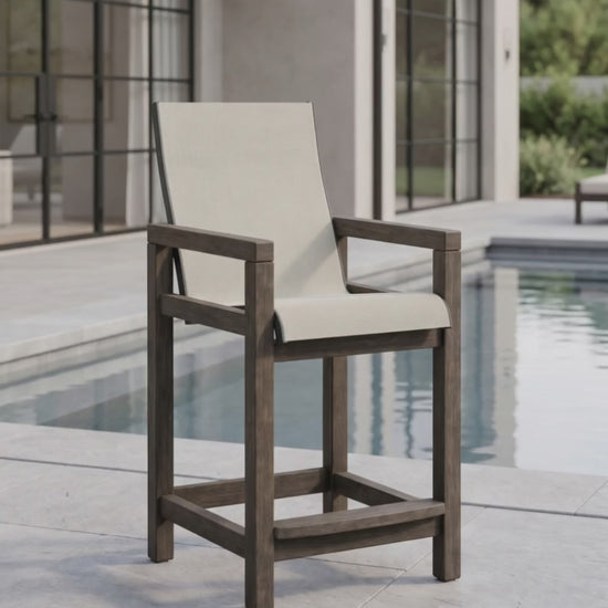 Lakeside Sling Bar Chair by Paddy O' Furniture.