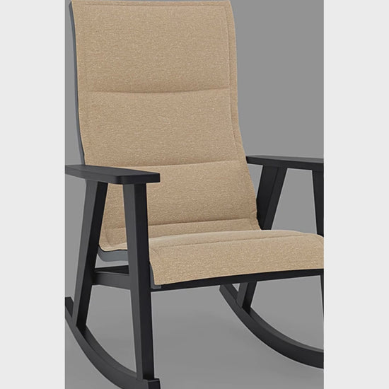 Patriot Low Back Padded Sling Rocking Chair