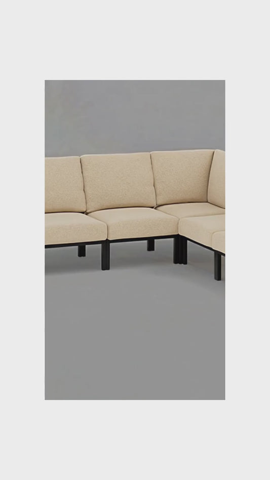 Rancho 7-Seat L-Shaped Sectional