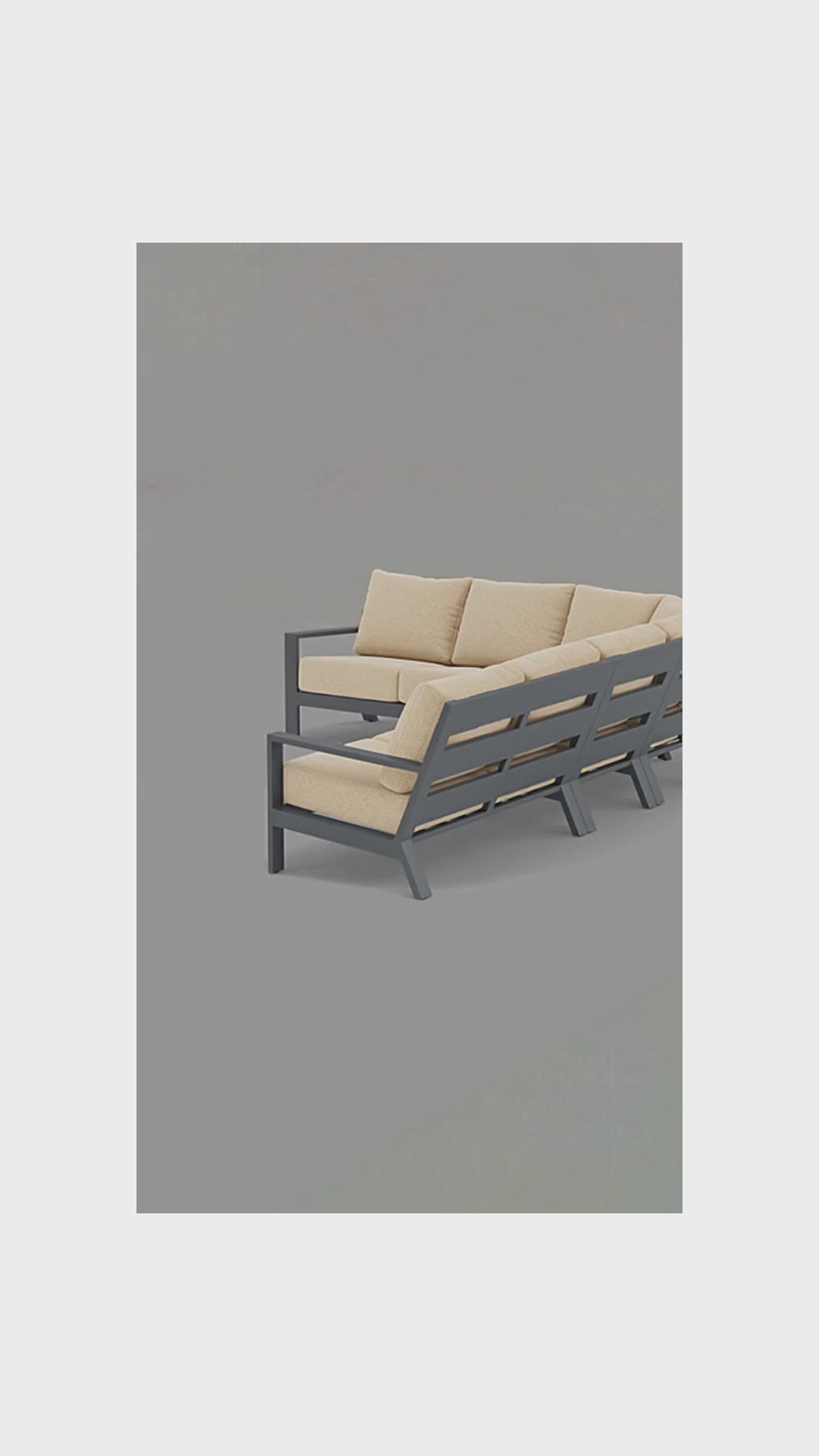 Peninsula 6-Seat Sectional