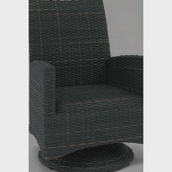 Ventura Woven Dining Swivel Rocker