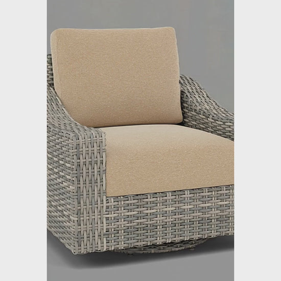 Loire Valley Club Swivel Glider