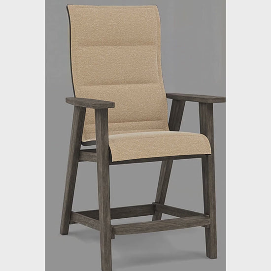 Patriot Low Back Padded Sling Balcony Chair