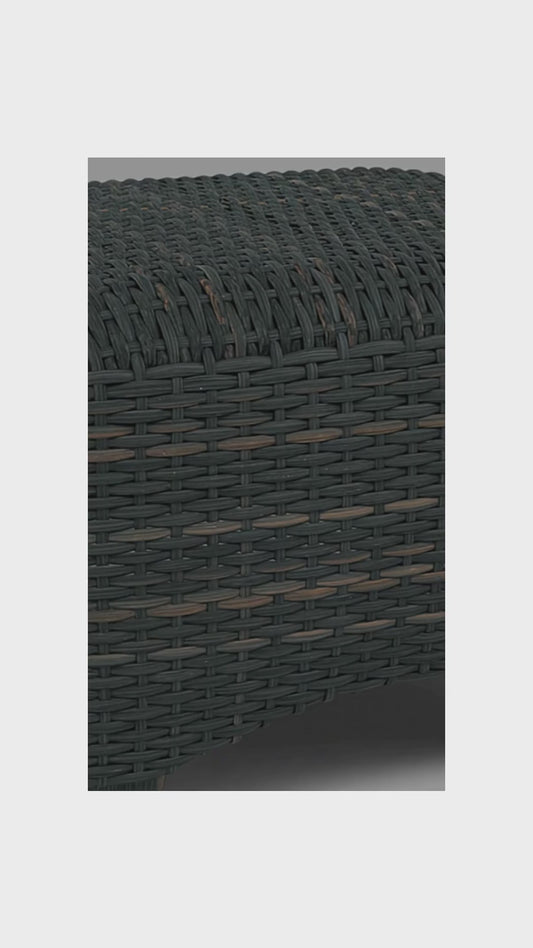 Ventura Woven Ottoman