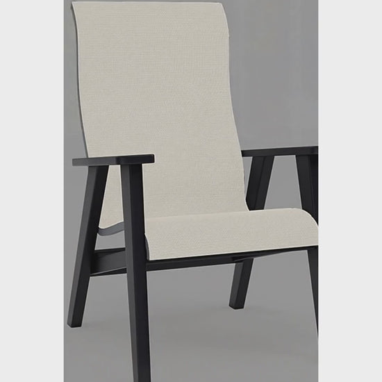 Patriot Mesh Sling Dining Chair