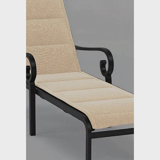 Rancho Padded Sling Chaise Lounge