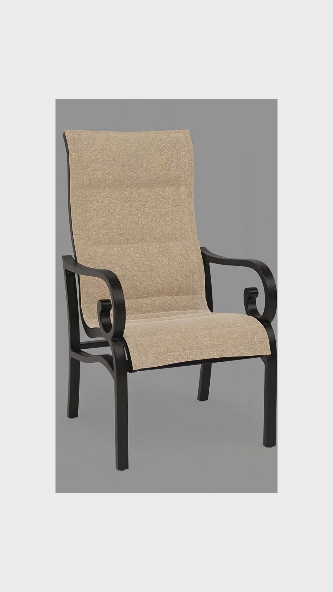 Rancho Padded Sling Dining Chair