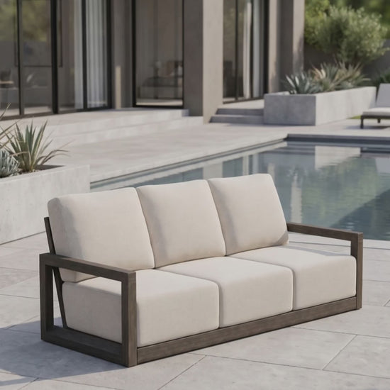 Paddy O' Furniture Frame 85-inch modern outdoor sofa