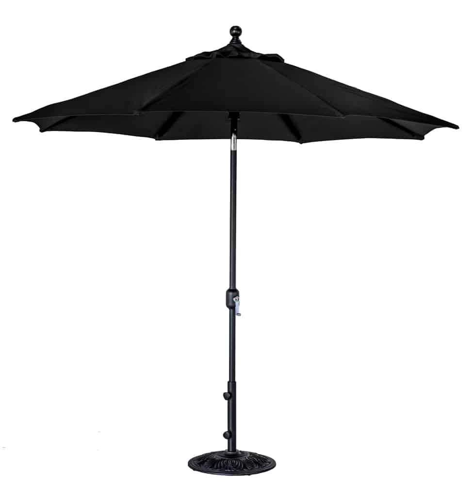 galtech patio umbrella 9' Deluxe Galtech Auto Tilt Umbrella