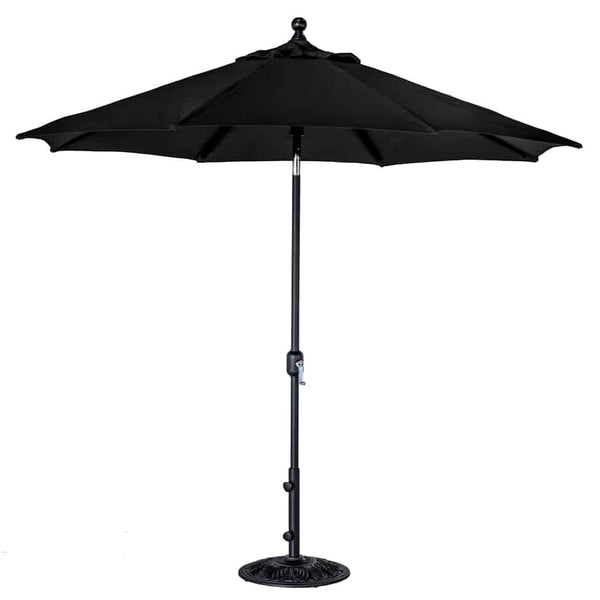 9' Deluxe Auto Tilt Black Frame | Shop