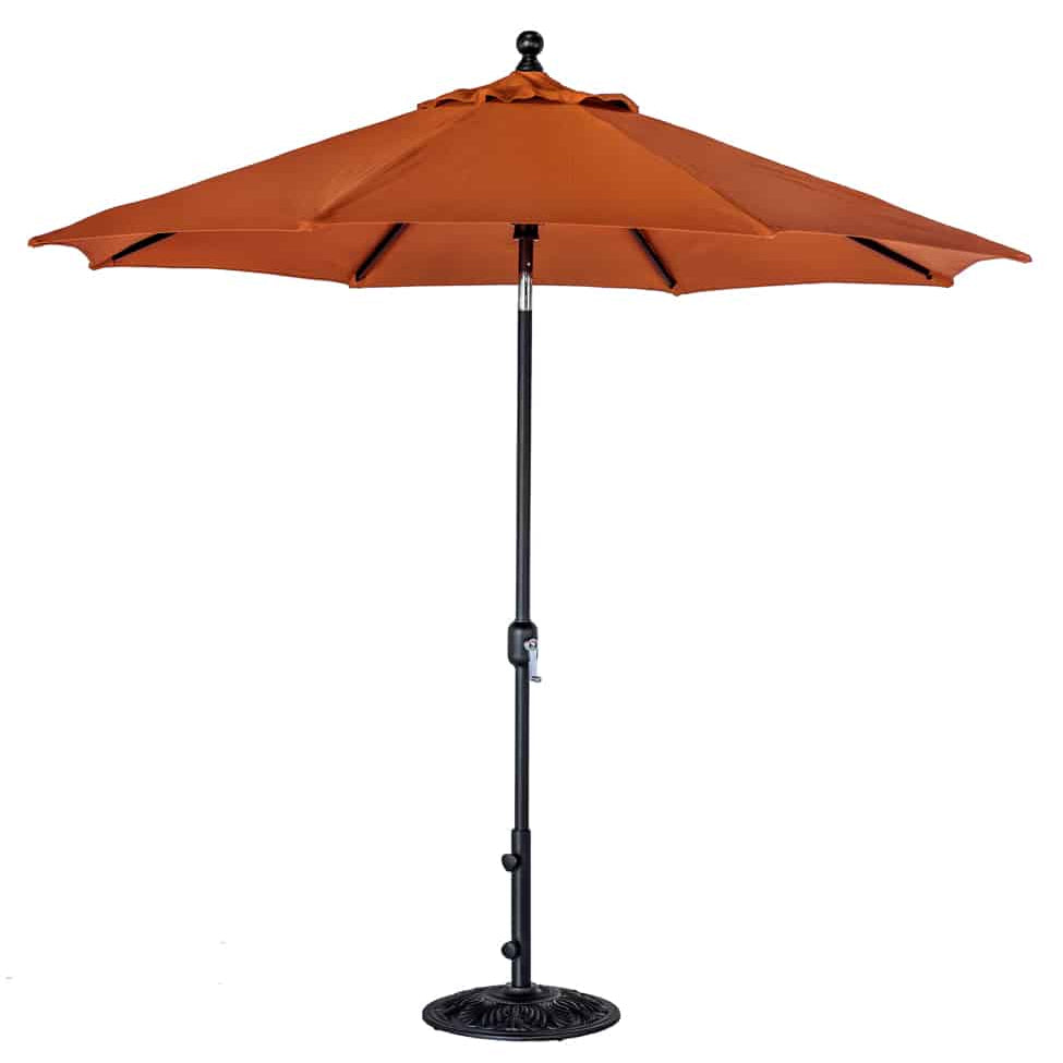 9-ft aluminum deluxe auto tilt patio umbrella Galtech 737 737 Series 9' Deluxe Galtech Auto Tilt