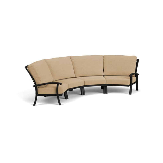Cordova 4 Piece Curved Sectional