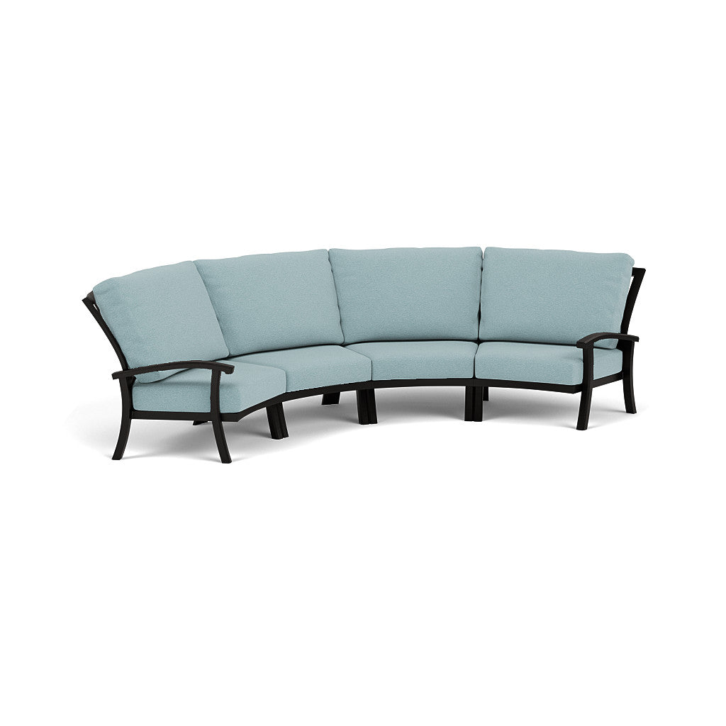 Cordova 4 Piece Curved Sectional