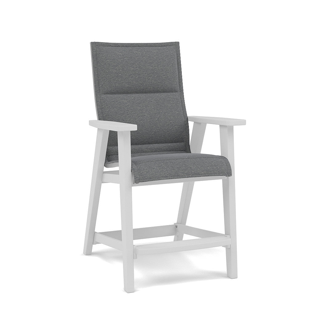 Patriot Low Back Padded Sling Balcony Barstool