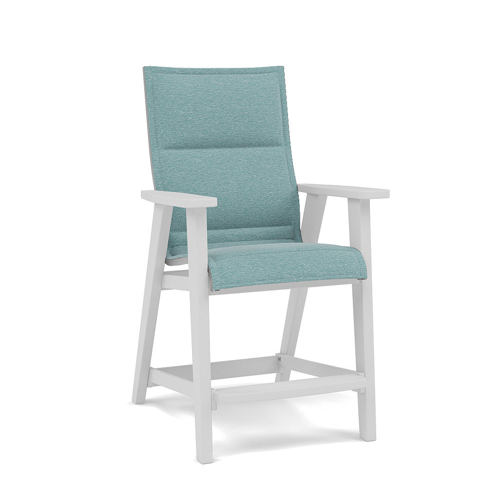 Patriot Low Back Padded Sling Balcony Barstool