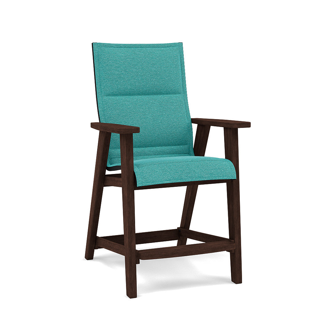 Patriot Low Back Padded Sling Balcony Barstool