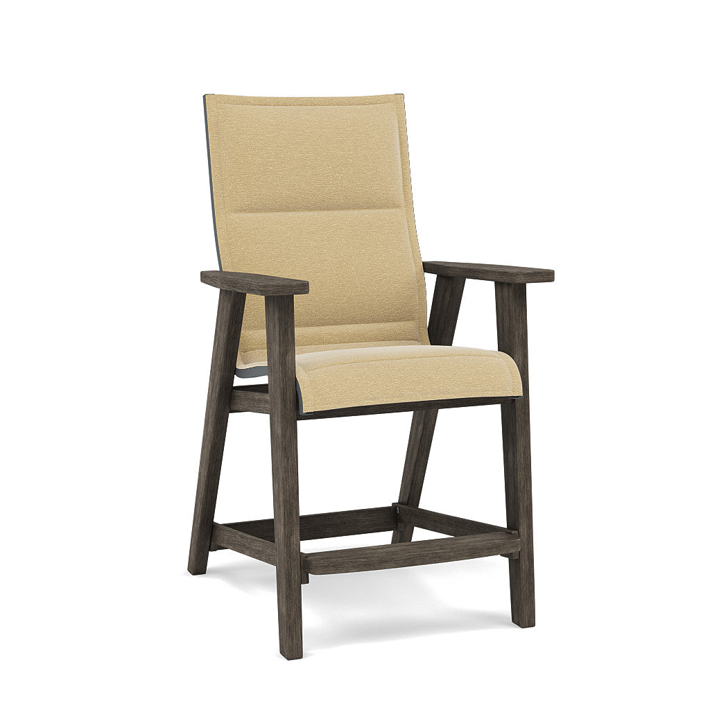 Patriot Low Back Padded Sling Balcony Barstool