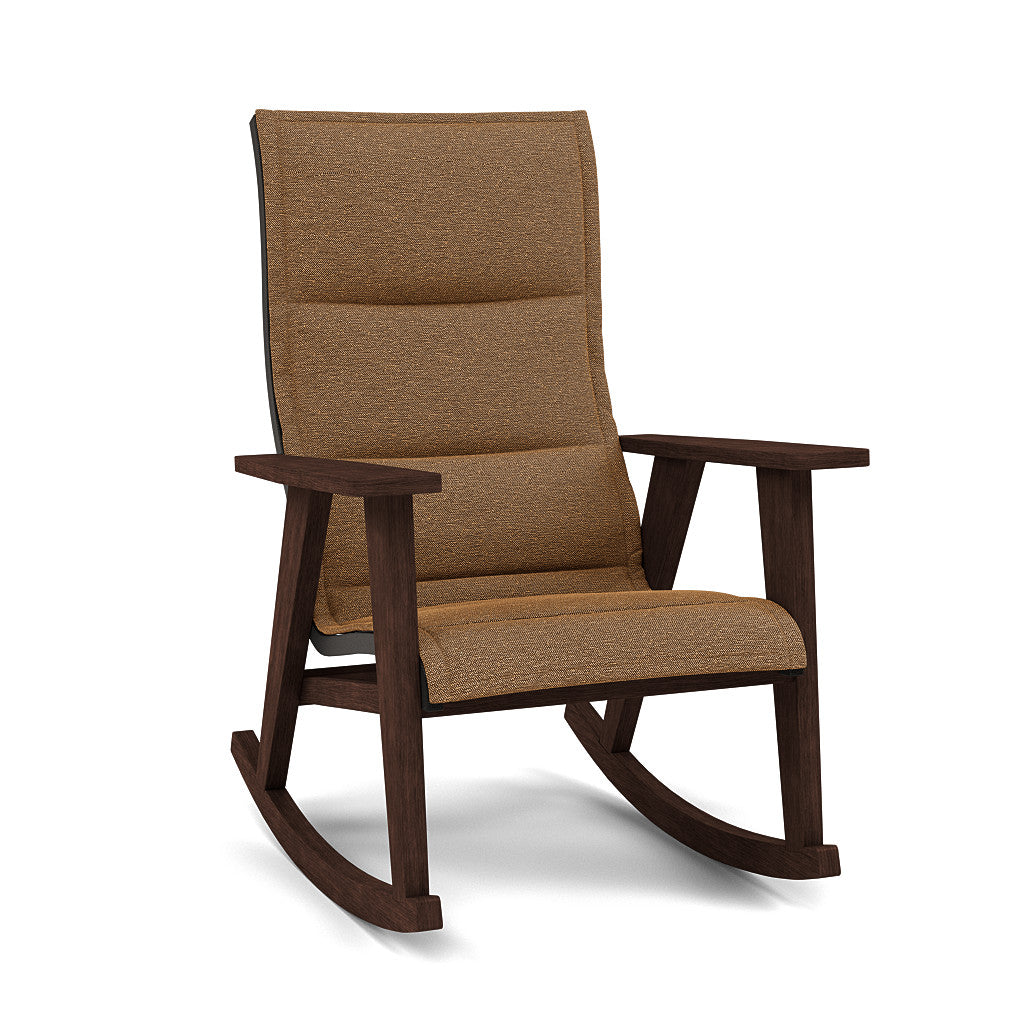 Patriot High Back Padded Sling Rocking Chair