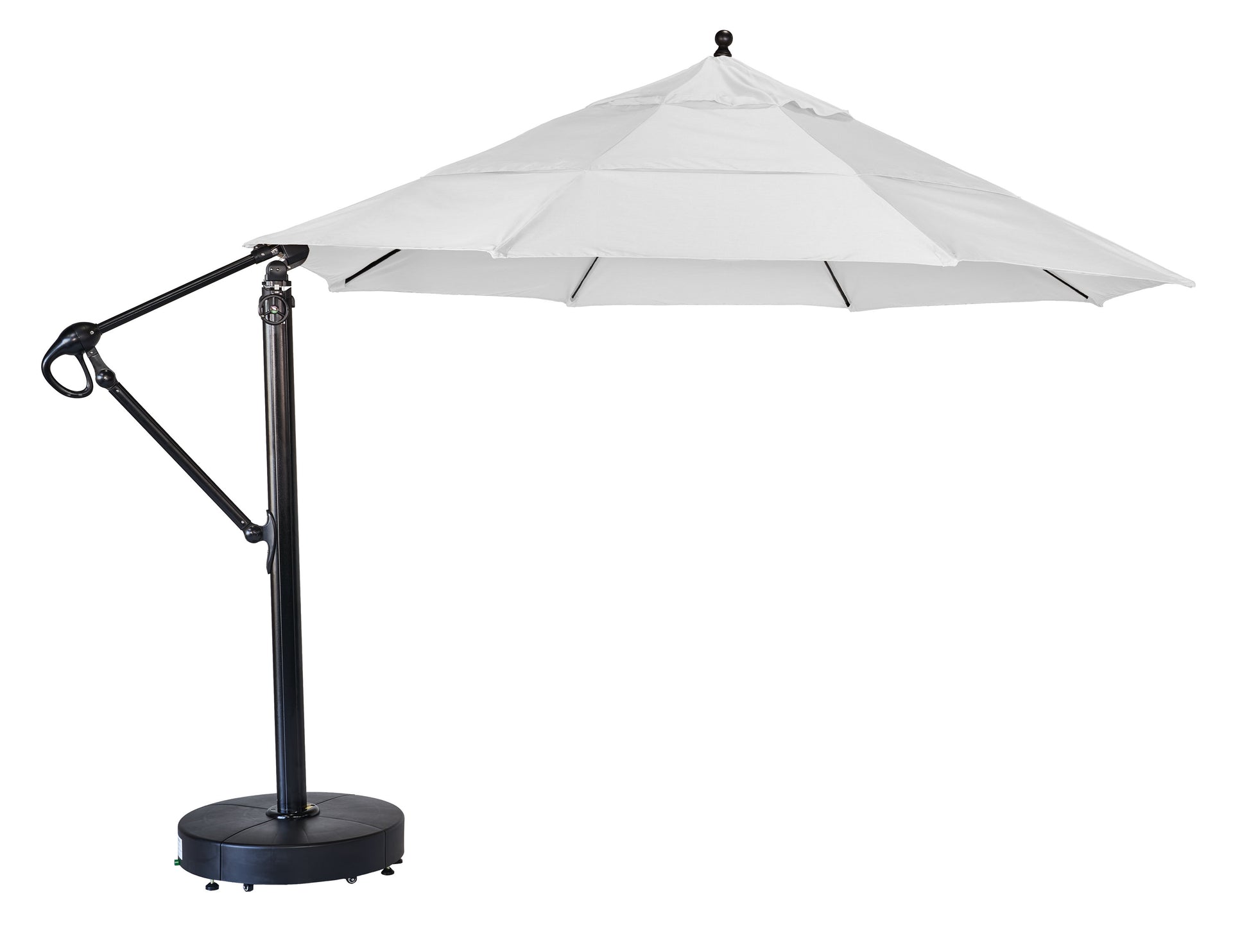 20 foot patio umbrella 11' Easy Tilt-Lift Galtech Cantilever Umbrella