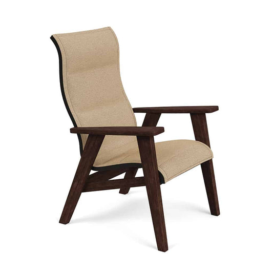 Patriot High Back Padded Sling Dining Chair