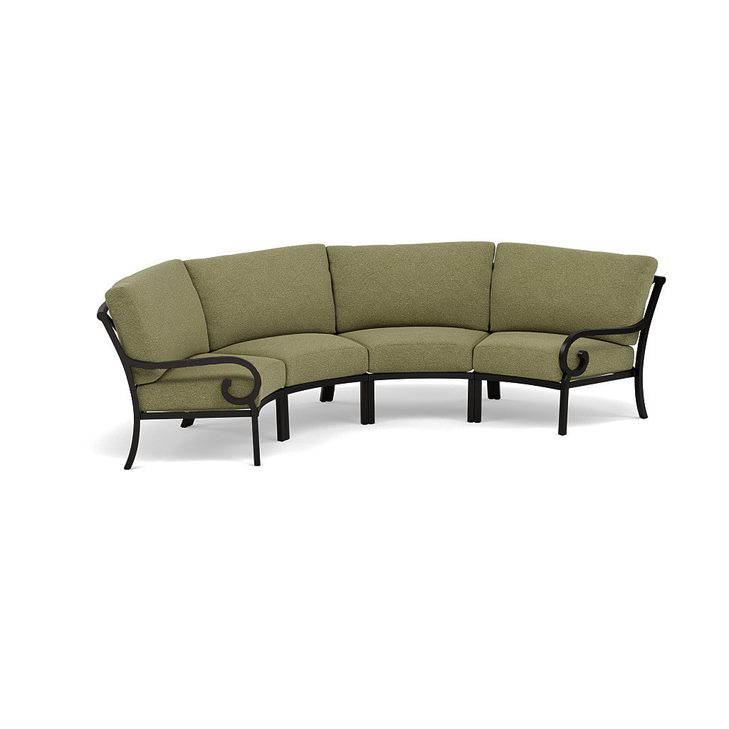 Rancho 4 Piece Curved Sectional