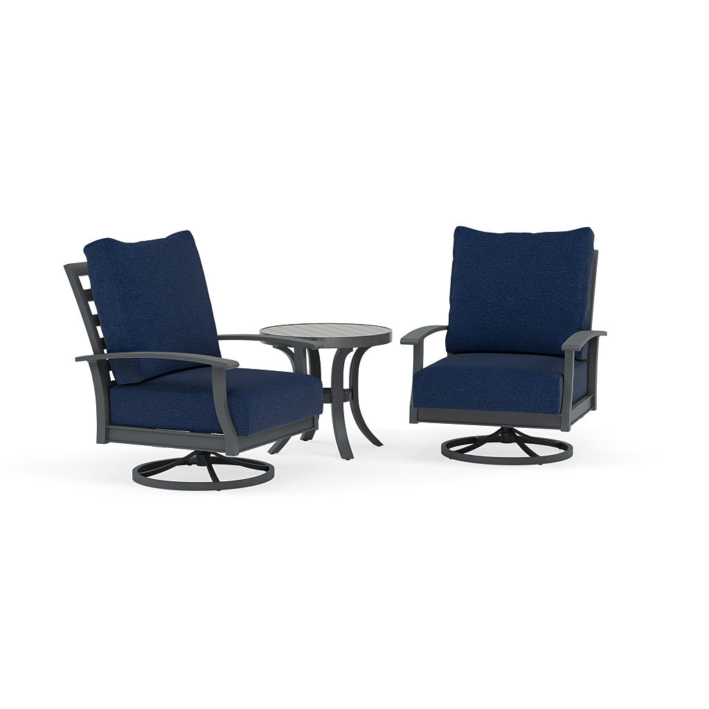 Rockport Club Swivel Chair Set