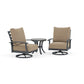 Rockport Club Swivel Chair Set